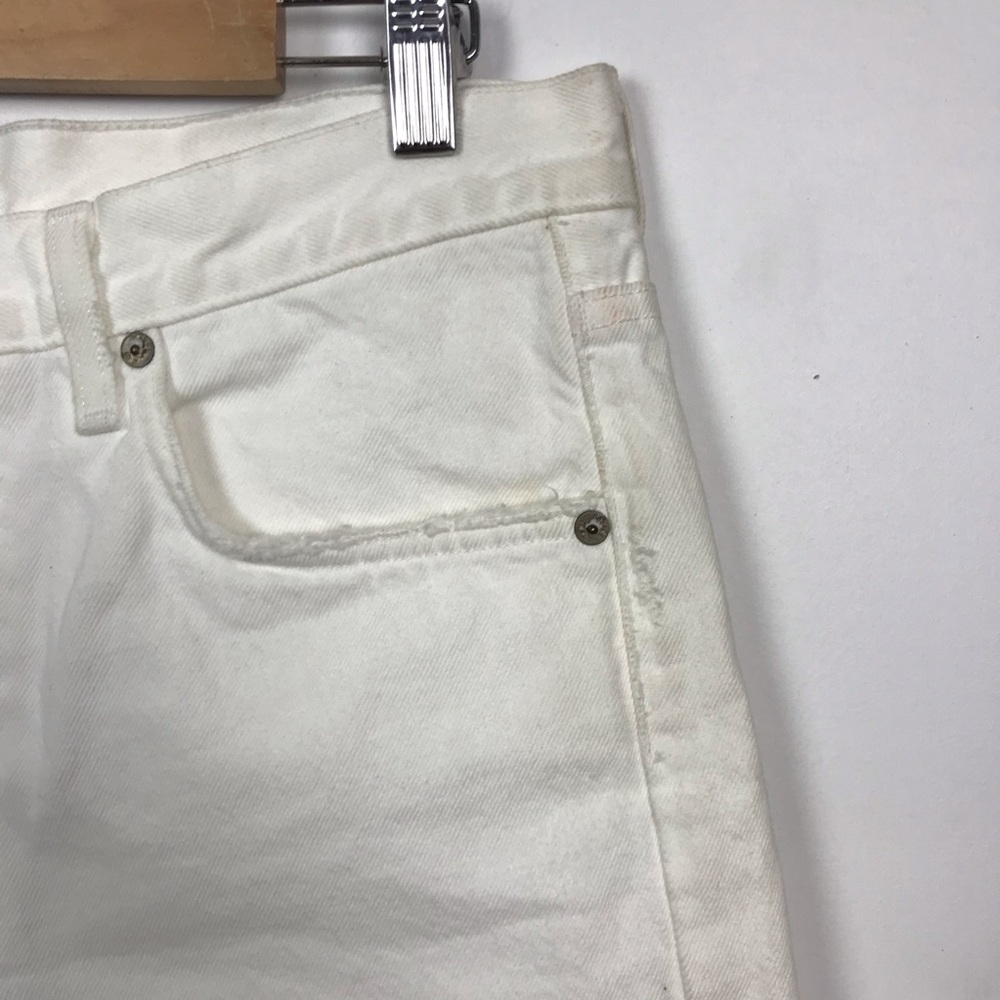 SOLD. AGOLDE | Cut Off Denim Shorts - Picture 2 of 8
